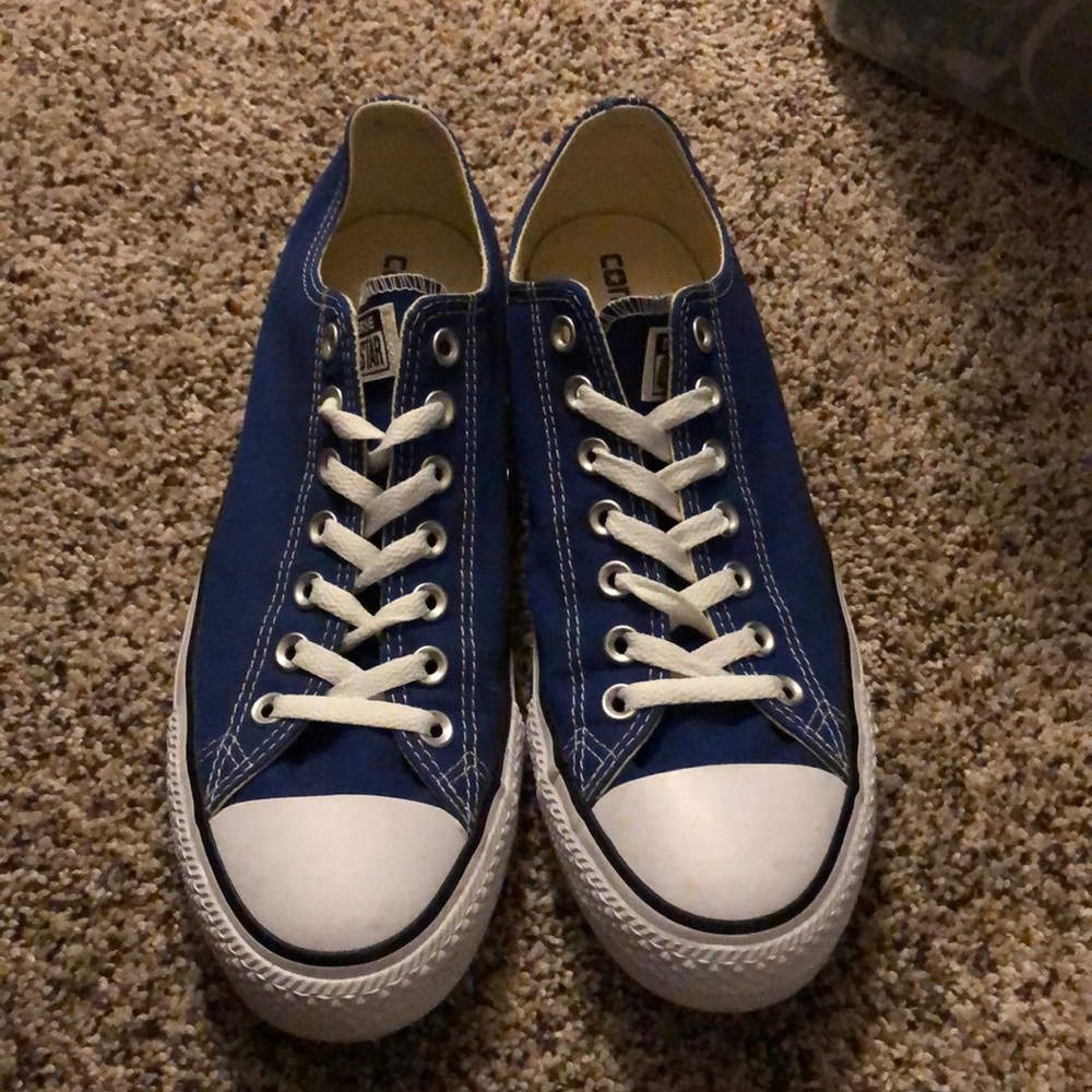 Blue Converse